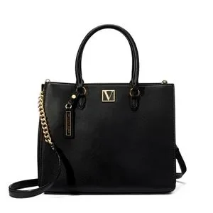 ☆Victoria's secret 最新限定折りたたみBlackパーム柄バッグ☆ ウィメンズ バッグ | Victoria's Secret